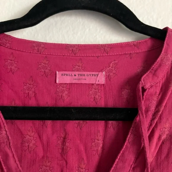 Spell & the Gypsy bohemian utopia tunic mini dress - Picture 3 of 5
